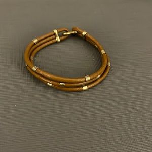 J Crew Leather Bracelet